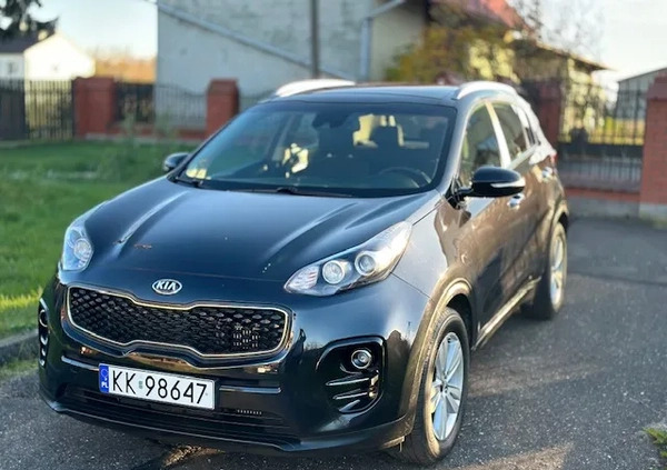 Kia Sportage cena 72500 przebieg: 94946, rok produkcji 2017 z Łęknica małe 254